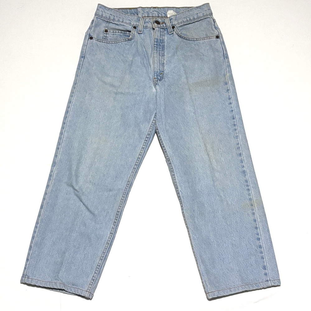 Levis 560 Student Jeans Mens W30 L30 Light Blue Vintage Orange Tab USA